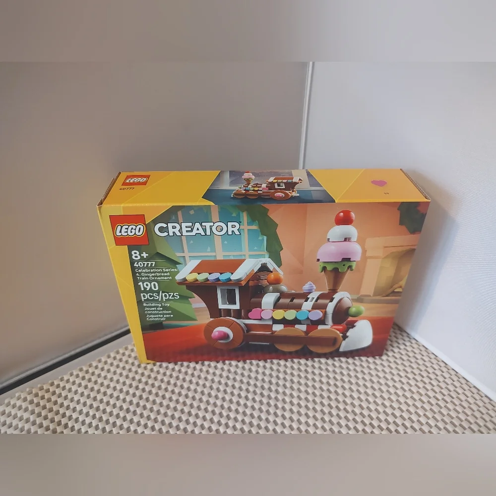 Lego Creator 40777 Celebration Series: 4. Gingerbread Train Ornament NWT
